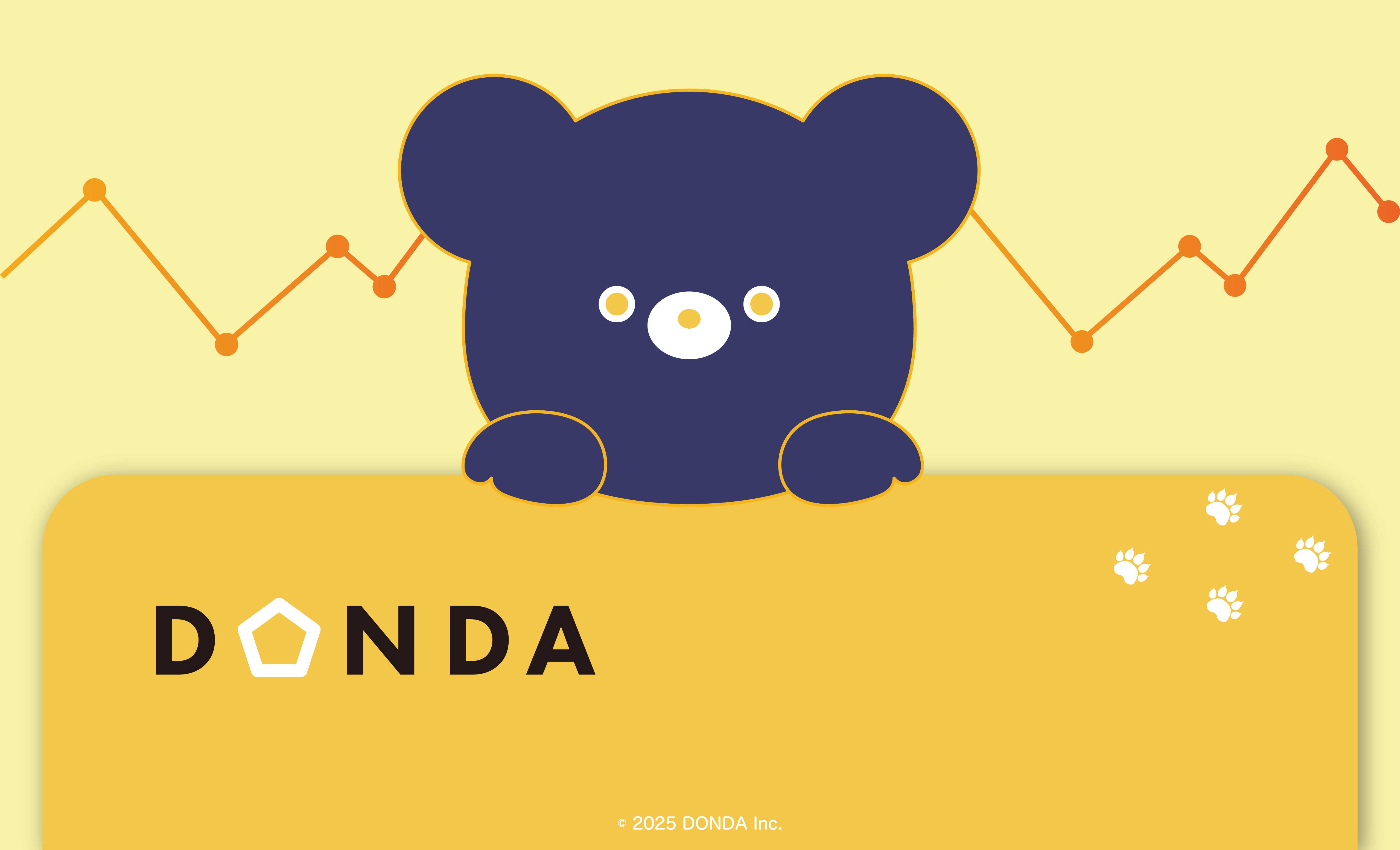 DONDAのフッター