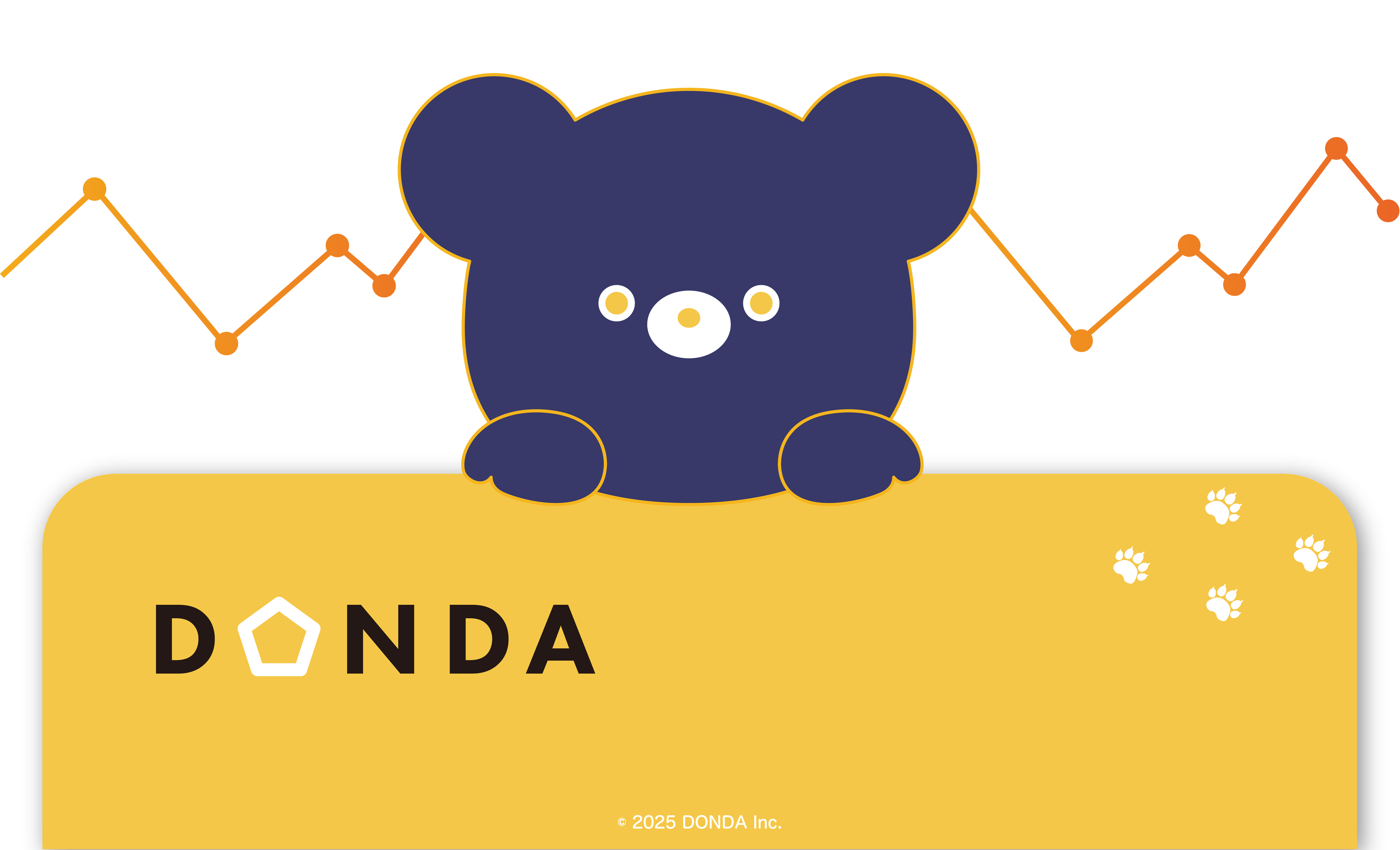 DONDAのフッター